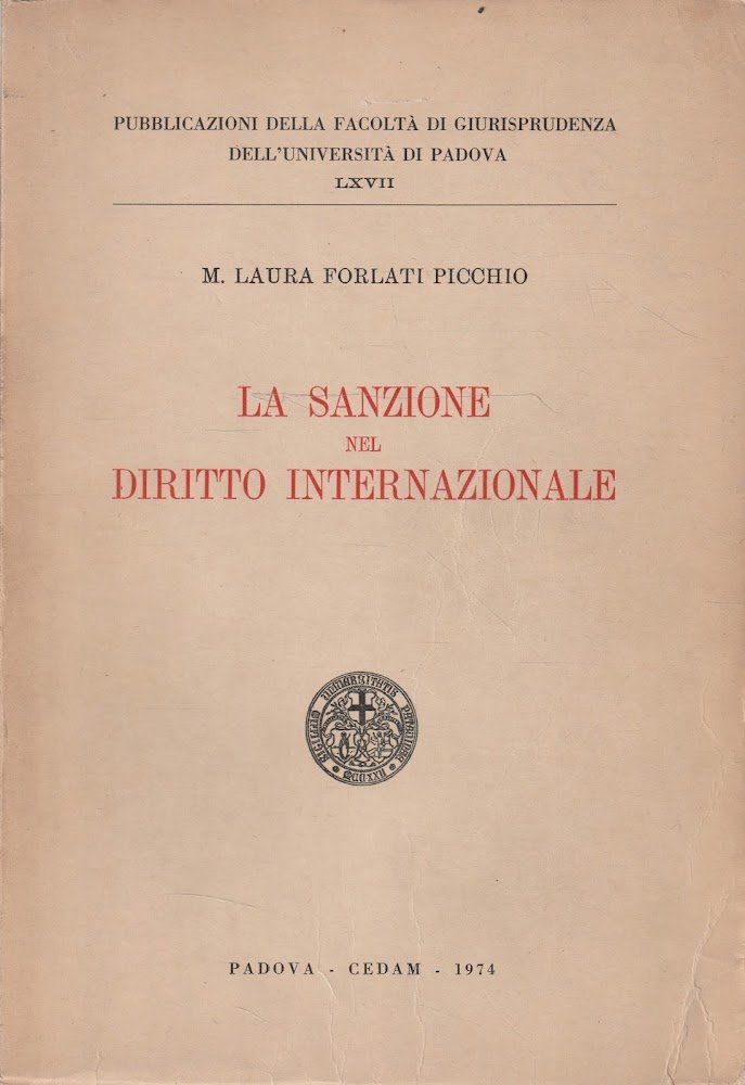 La sanzione nel Diritto Internazionale