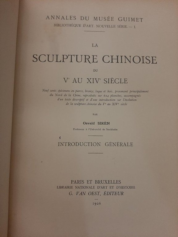 La Sculpture Chinoise du Ve au XIVe Siecle Scultura cinese …