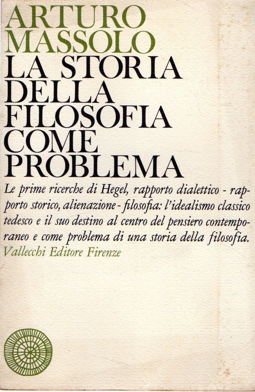 La storia della filosofia come problema | Immagine principale
