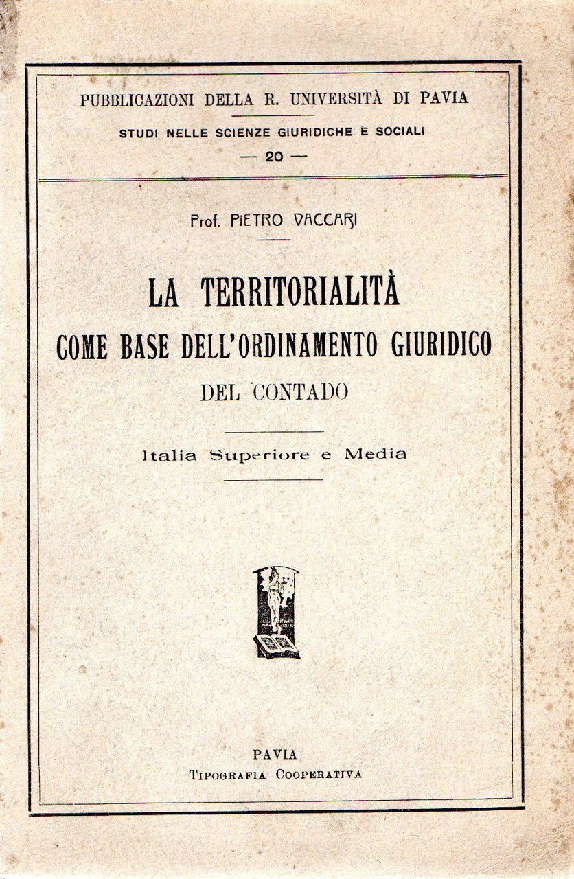 La territorialità come base dell'ordinamento giuridico del contado | Immagine principale