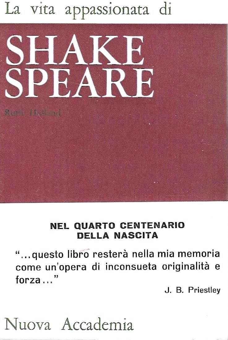 La vita appassionata di Shakespeare