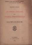 Le donne italiane nella poesia provenzale. | Immagine principale