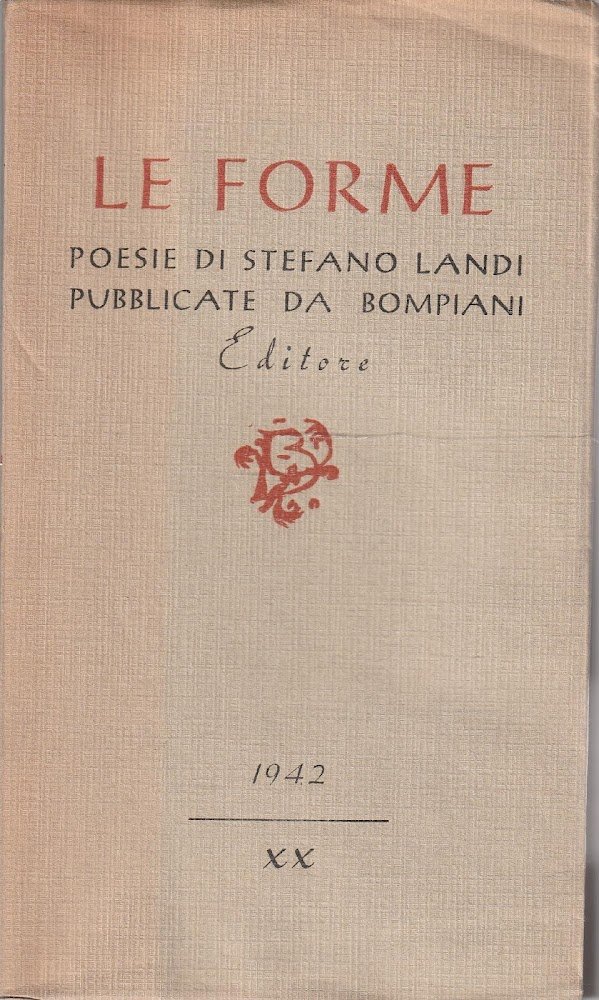 Le forme - Poesie di Stefano Landi