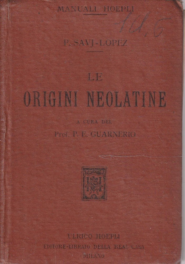 Le origini neolatine