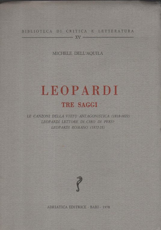 Leopardi. Tre saggi | Immagine Gallery 2
