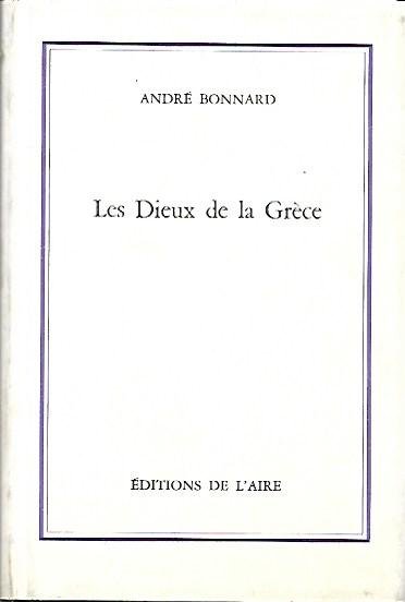 Les dieux de la Grèce