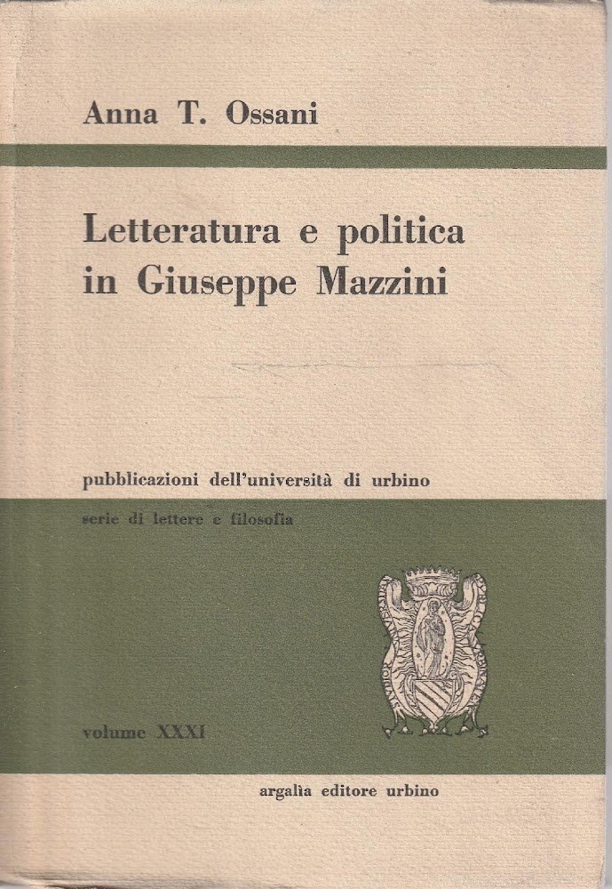 Letteratura e politica in Giuseppe Mazzini
