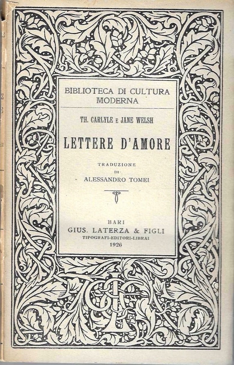 Lettere d'amore (Collana "Biblioteca di Cultura Moderna")