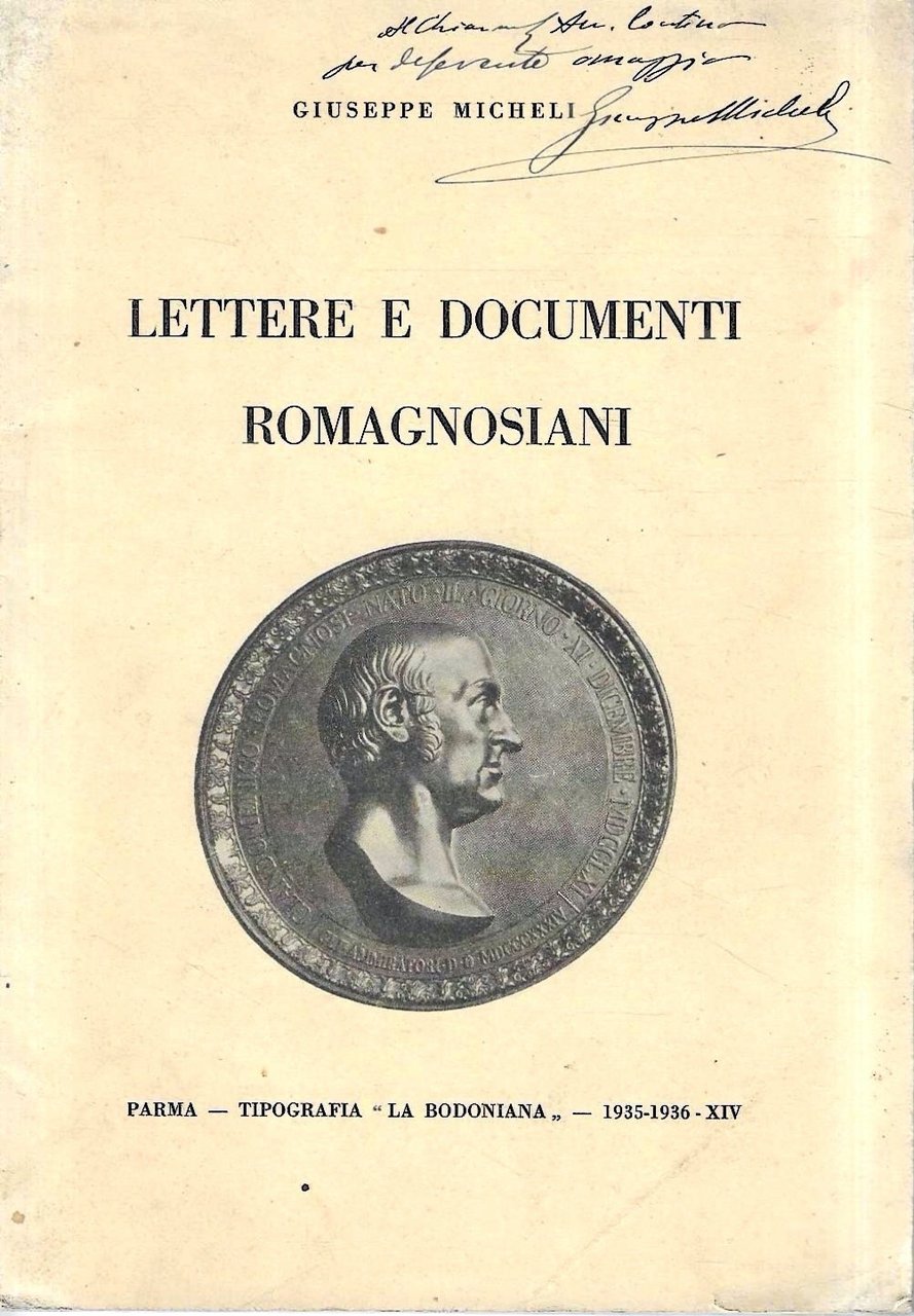 Lettere e documenti romagnosiani | Immagine principale