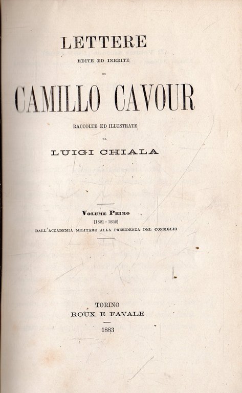 Lettere: edite ed inedite ( 6 vol.)