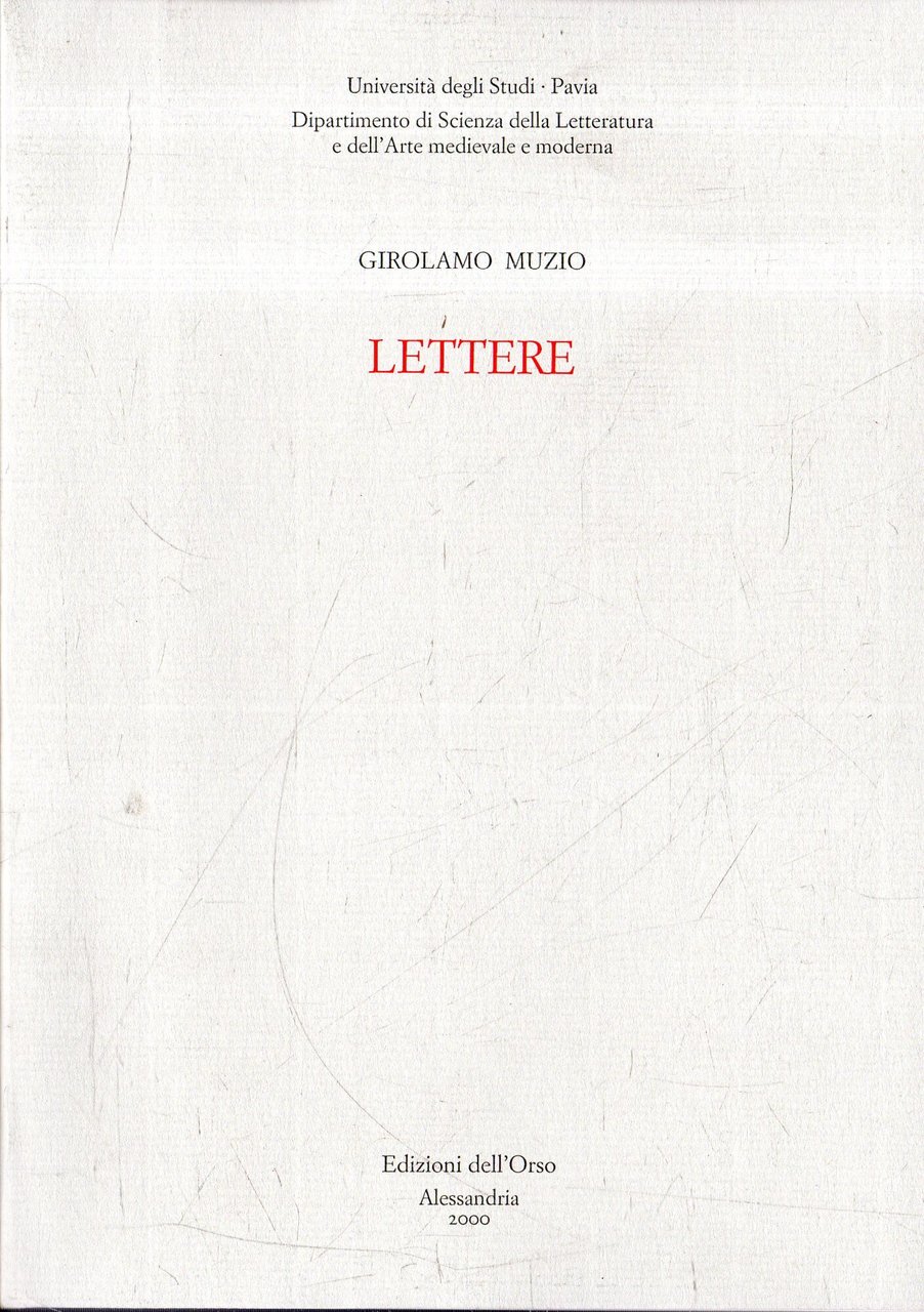 Lettere : Venezia, Giolito, 1551