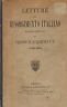 Letture del Risorgimento Italiano (1749 - 1870) | Immagine principale