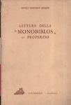 Letture della "Monobiblos" di Properzio. | Immagine principale