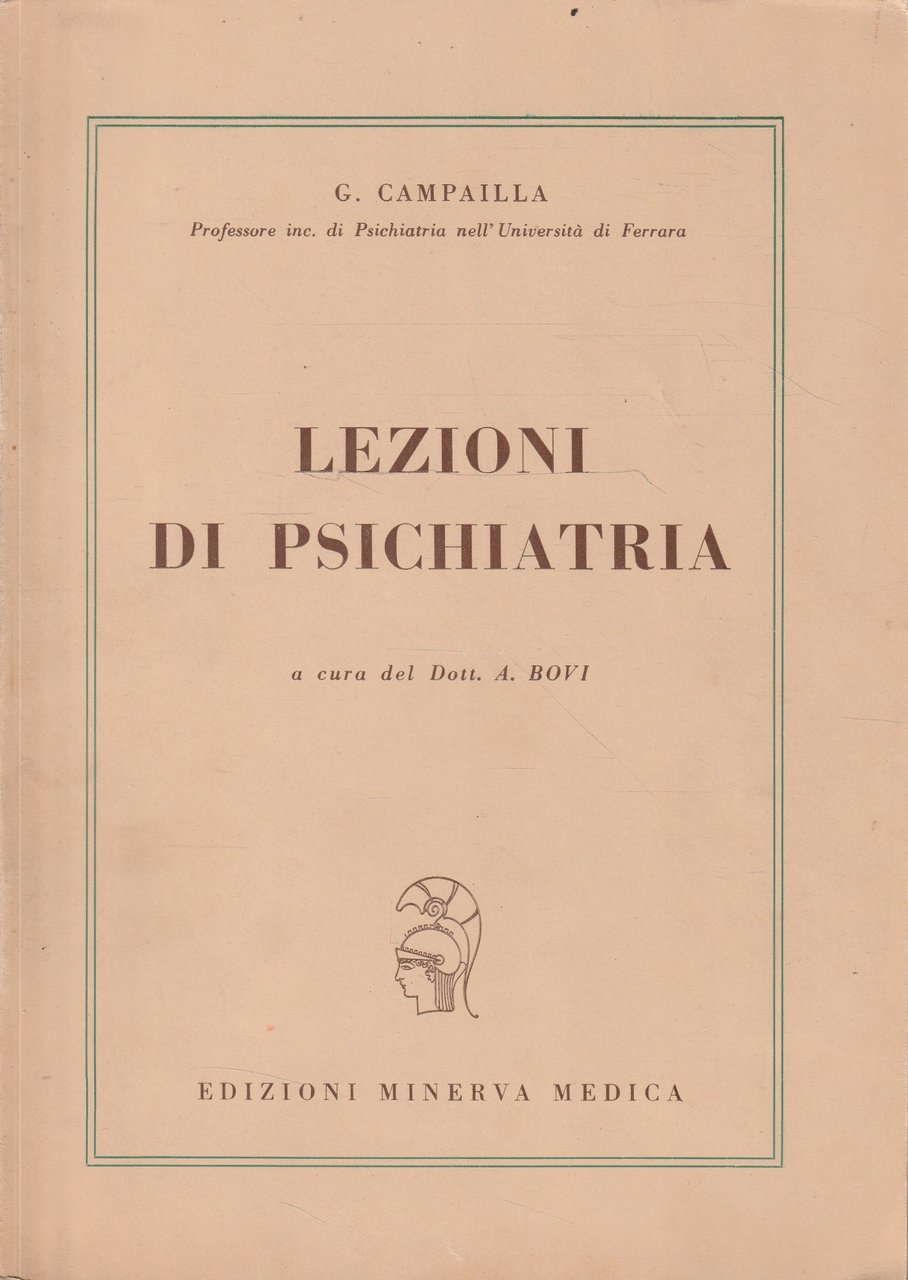 Lezioni di Psichiatria