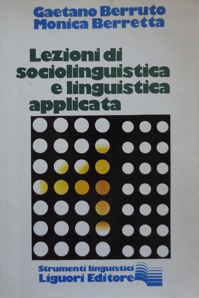 Lezioni di sociolinguistica e linguistica applicata
