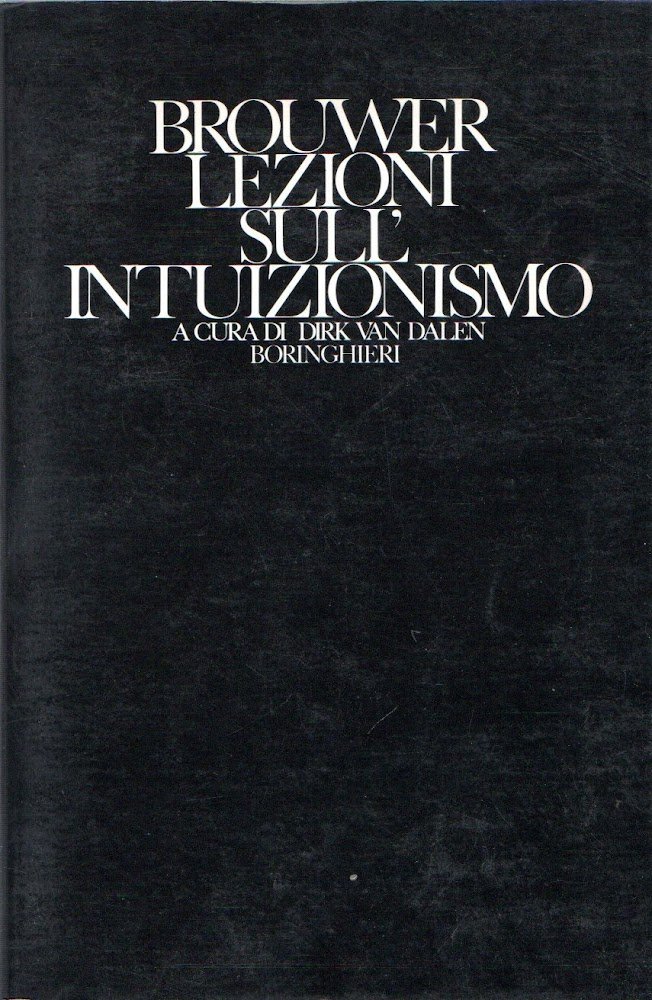 Lezioni sull' intuizionismo