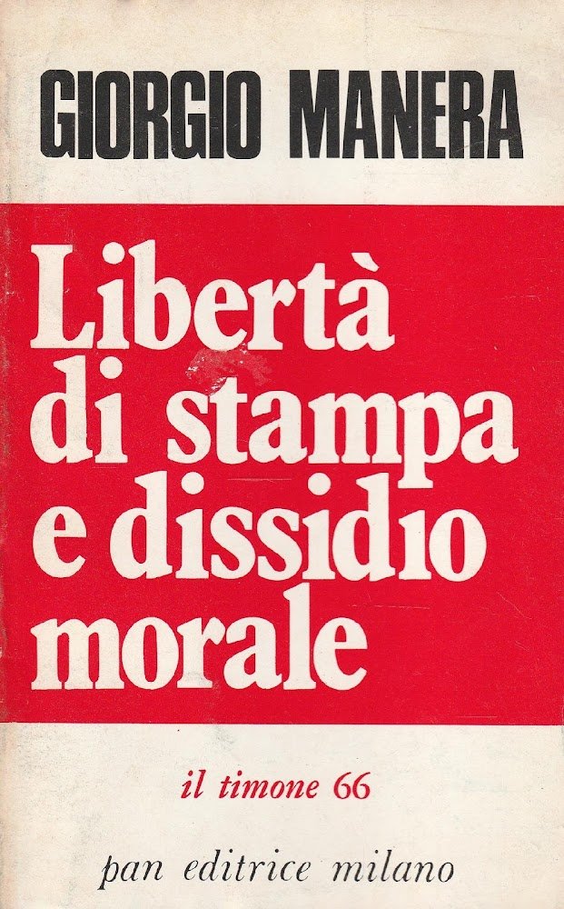 Libertà di stampa e dissidio morale