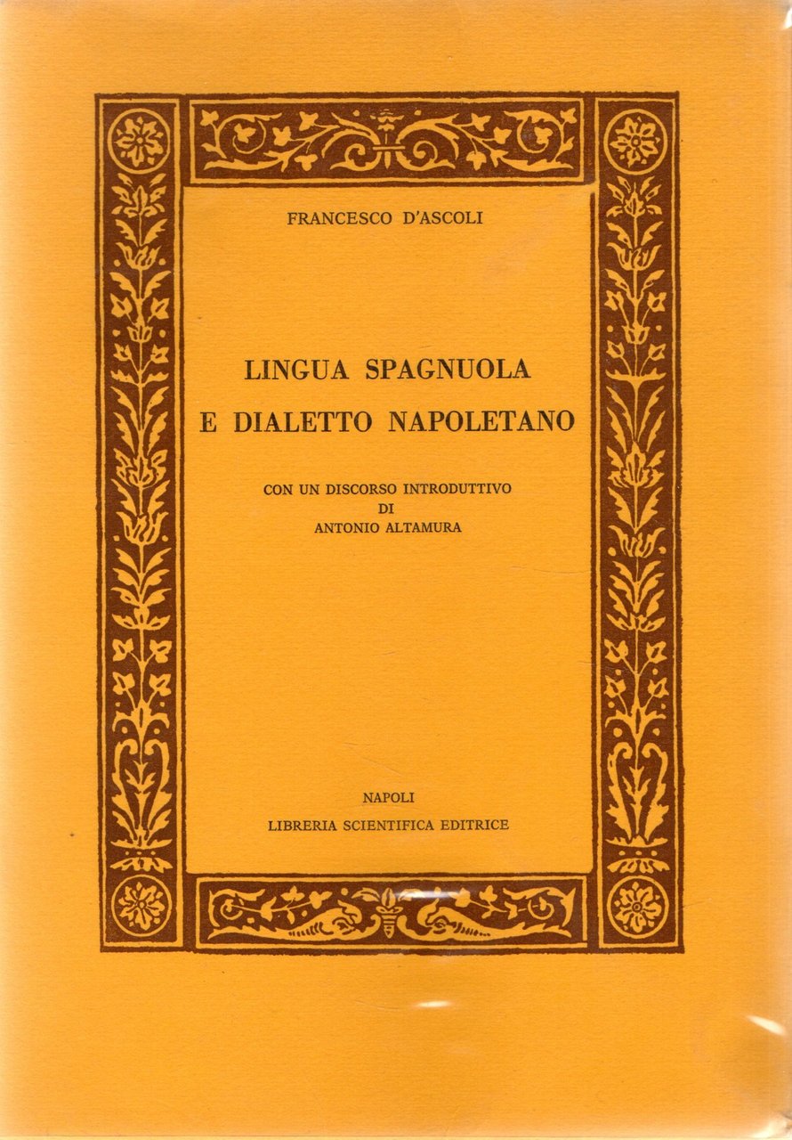 Lingua Spagnuola e Dialetto Napoletano | Immagine principale