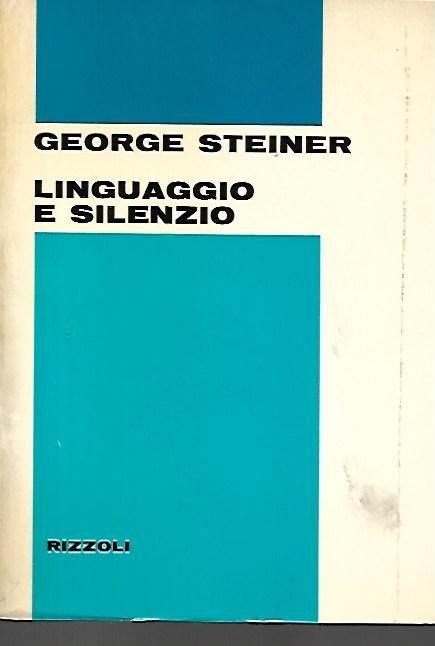 Linguaggio e silenzio