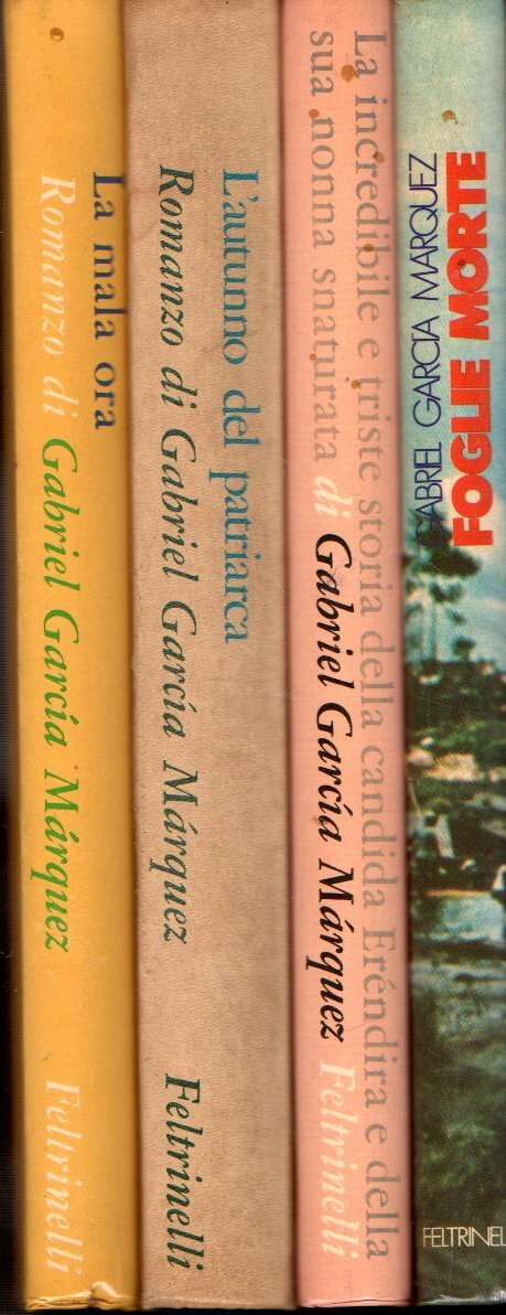 Lotto 4 libri Feltrinelli di Gabriel García Márquez. Collana "i … | Immagine principale
