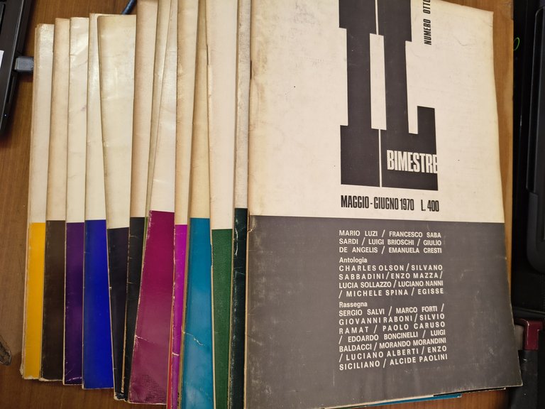 Lotto di numeri sparsi della rivista : Il Bimestre quaderno …