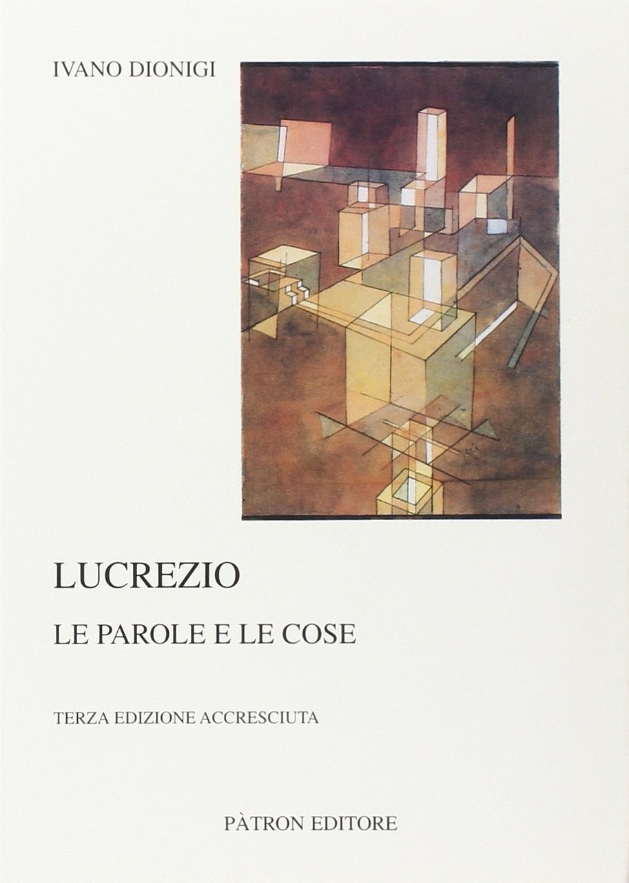 Lucrezio. le parole e le cose