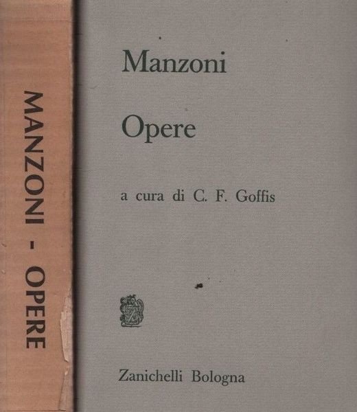 Manzoni. Opere. | Immagine principale