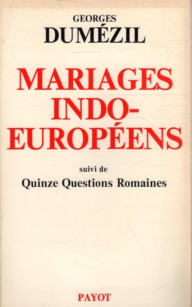 Mariages indo-européens