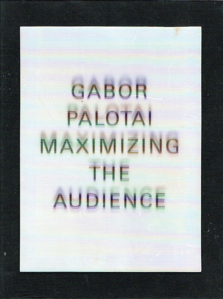 Maximizing the Audience: Gabor Palotai, Graphic Designer