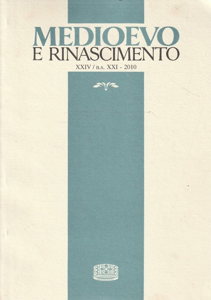 Medioevo e Rinascimento: annuario XXIV/n.s XXI-2010
