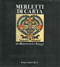 MERLETTI DI CARTA. Con Cofanetto