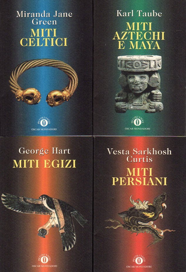 Miti persiani, celtici, aztechi e maya, egizi (4 vol.)