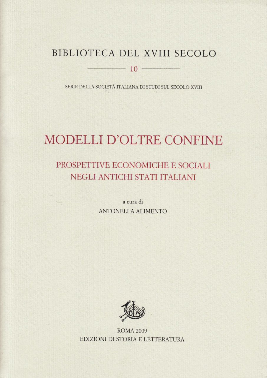 Modelli d'oltre confine. Prospettive economiche e sociali negli antichi Stati … | Immagine principale