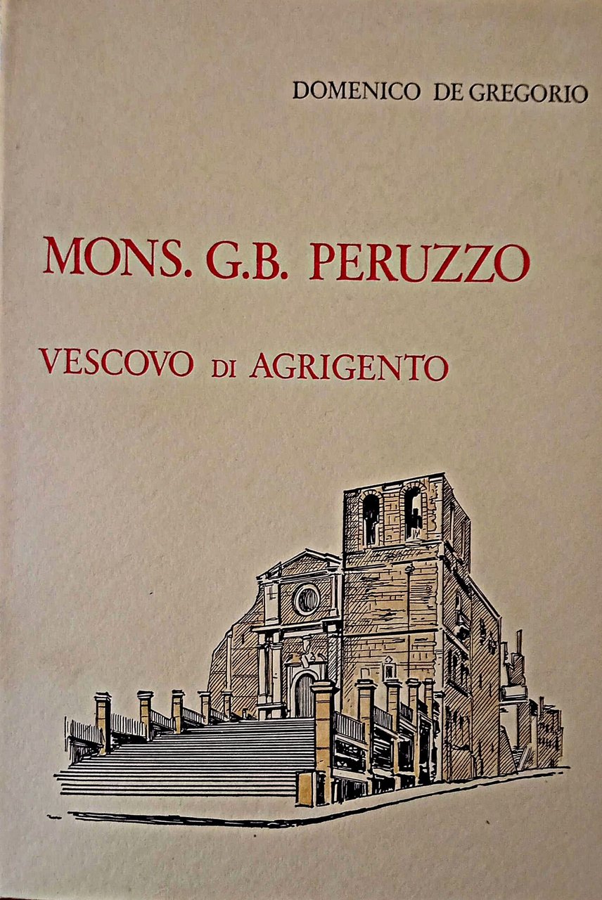 Mons. G.B. Peruzzo Vescovo di Agrigento