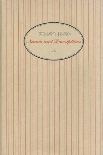 Names and Descriptions