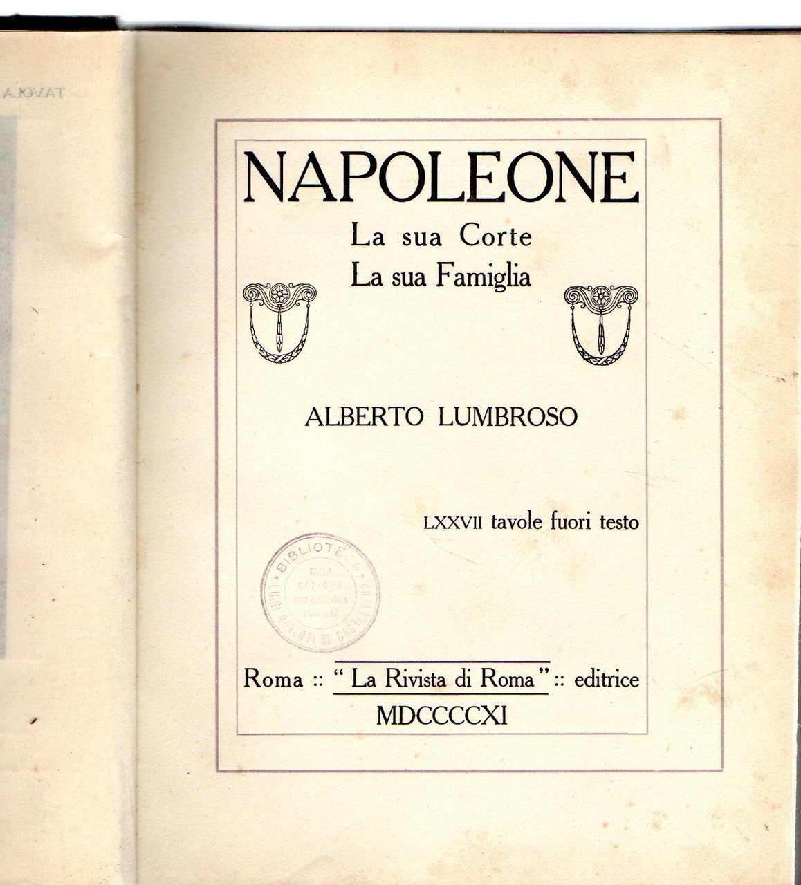 Napoleone. La sua corte, la sua famiglia | Immagine principale