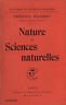 Nature et sciences naturelles | Immagine principale