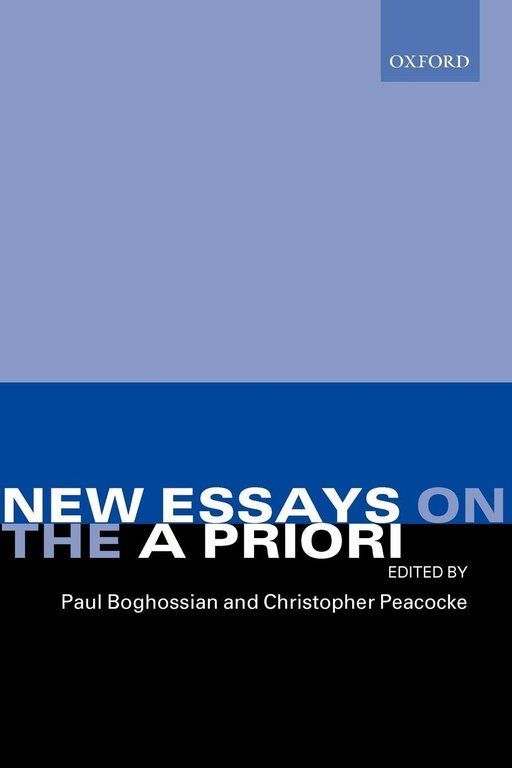New Essays on the A Priori