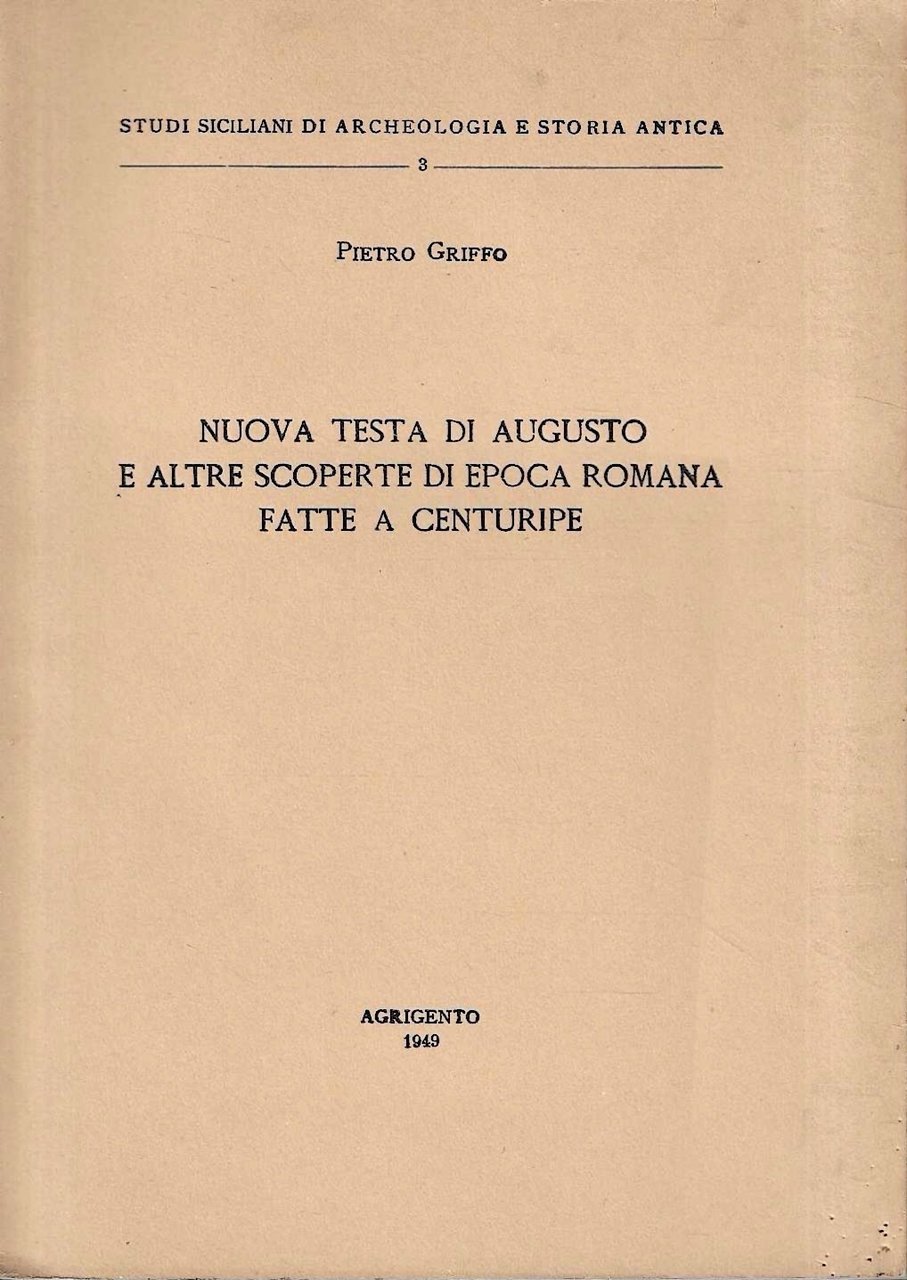 Nuova testa di Augusto e altre scoperte di epoca romana …