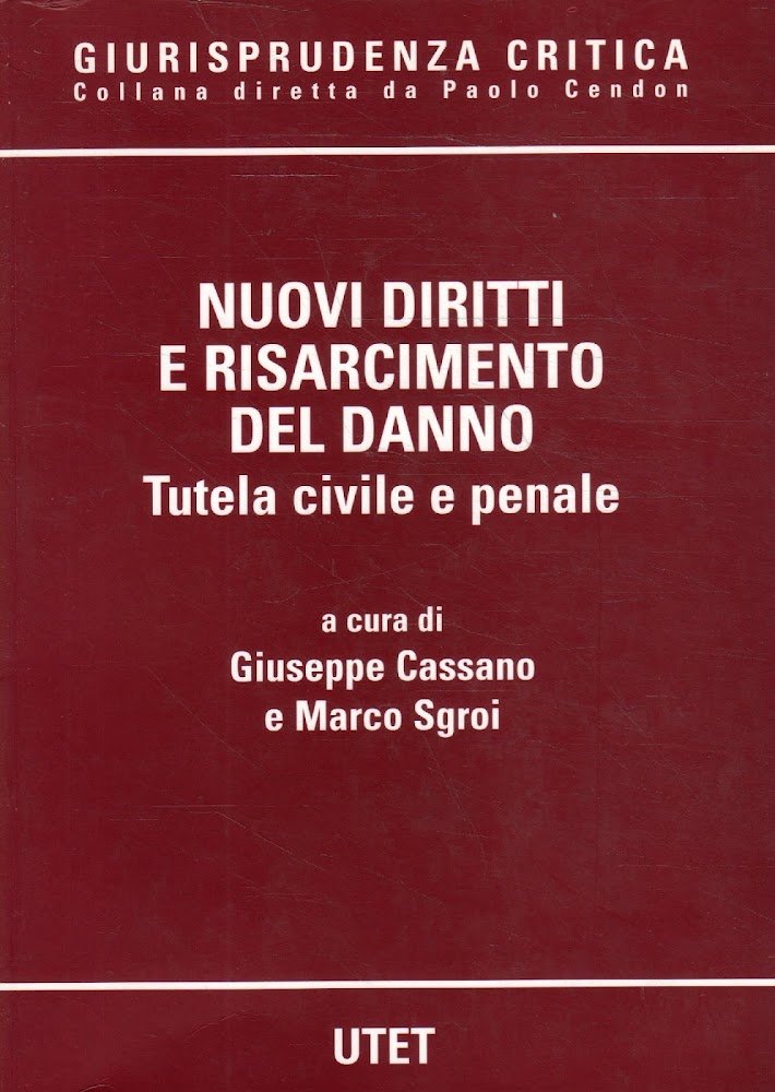 Nuovi diritti e risarcimento del danno : tutela civile e …