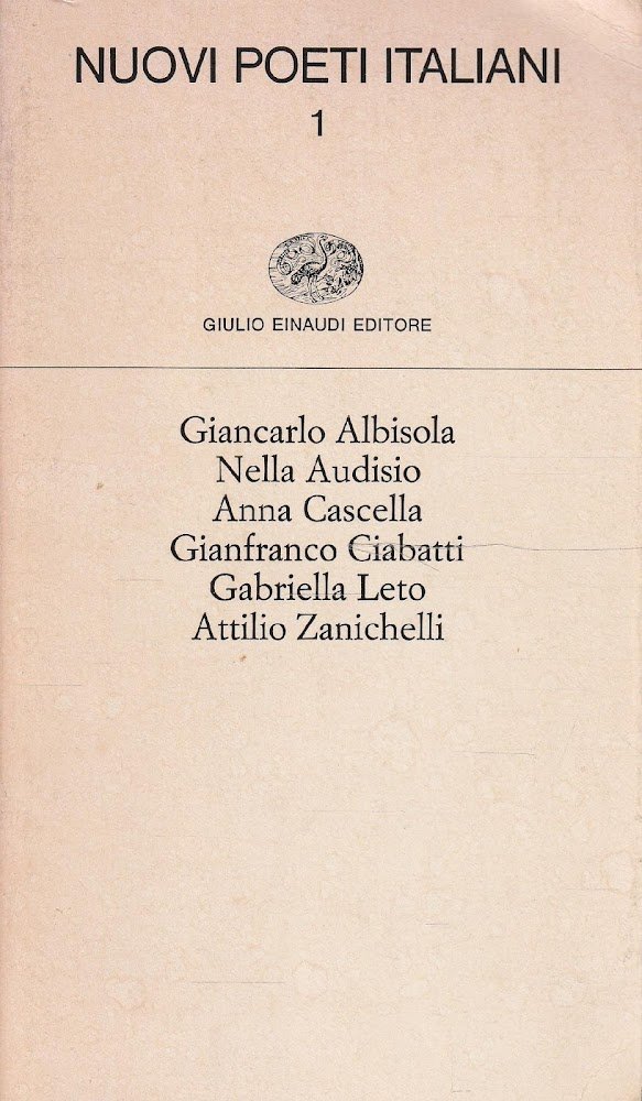 Nuovi poeti italiani - vol. 1