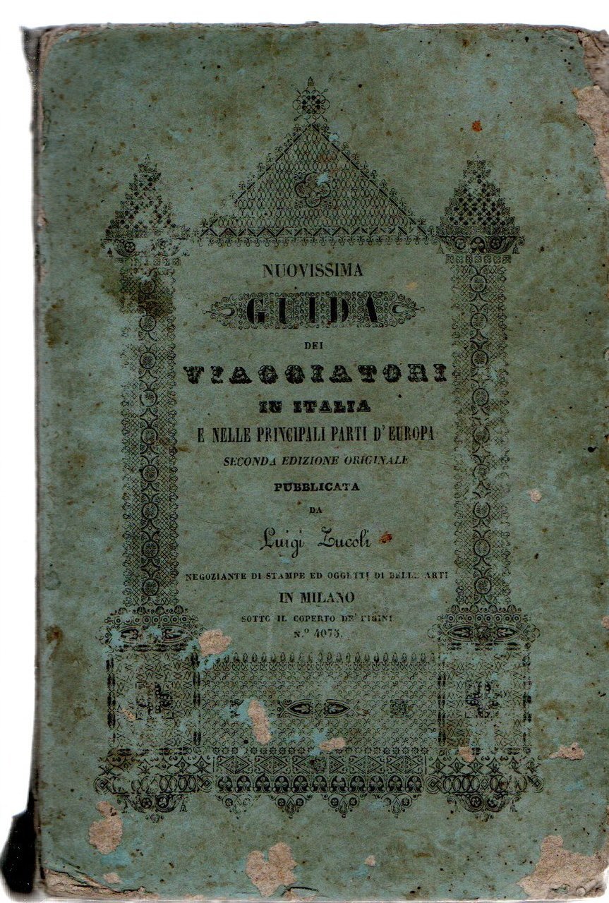 NUOVISSIMA GUIDA DEI VIAGGIATORI IN ITALIA E NELLE PRINCIPALI PARTI … | Immagine principale