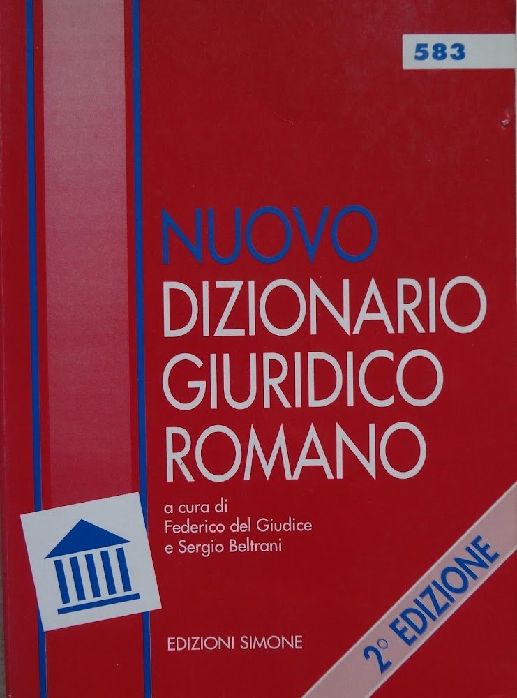 Nuovo dizionario giuridico romano