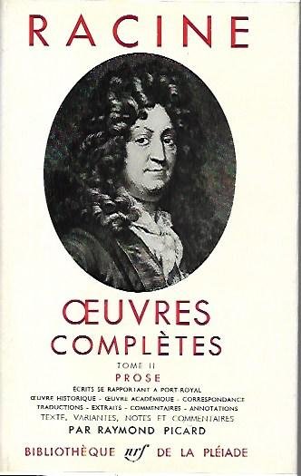 Oeuvres complètes, tome II
