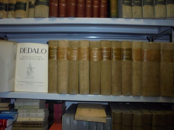 OFFERTA! DEDALO. RASSEGNA D'ARTE. 12 annate | Immagine principale