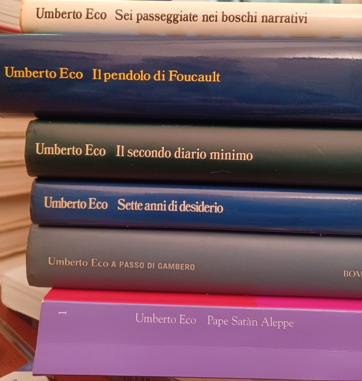 Offertissima!! Lotto di saggi e romanzi di Umberto Eco di …