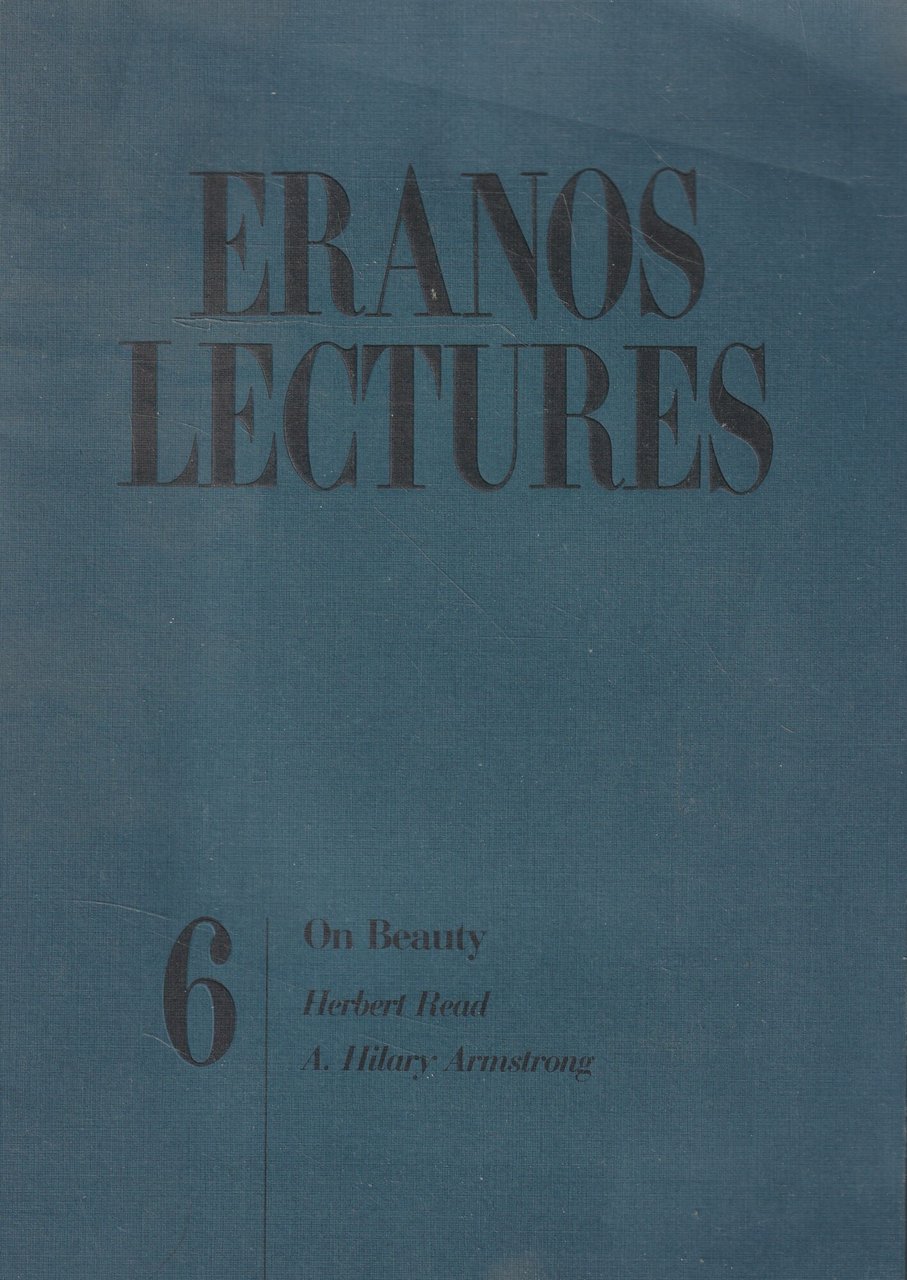 On beauty. Eranos Lectures n^ 6