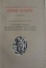 OPERE D'ARTE, fascicolo XIII. "Un sarcofago di Villa Medici con scena d'iniziazione bacchica"