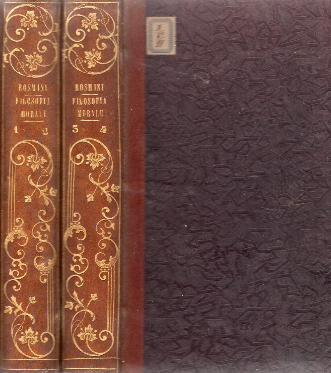 Opere di Filosofia Morale (4 vol. in 2 tomi) | Immagine principale