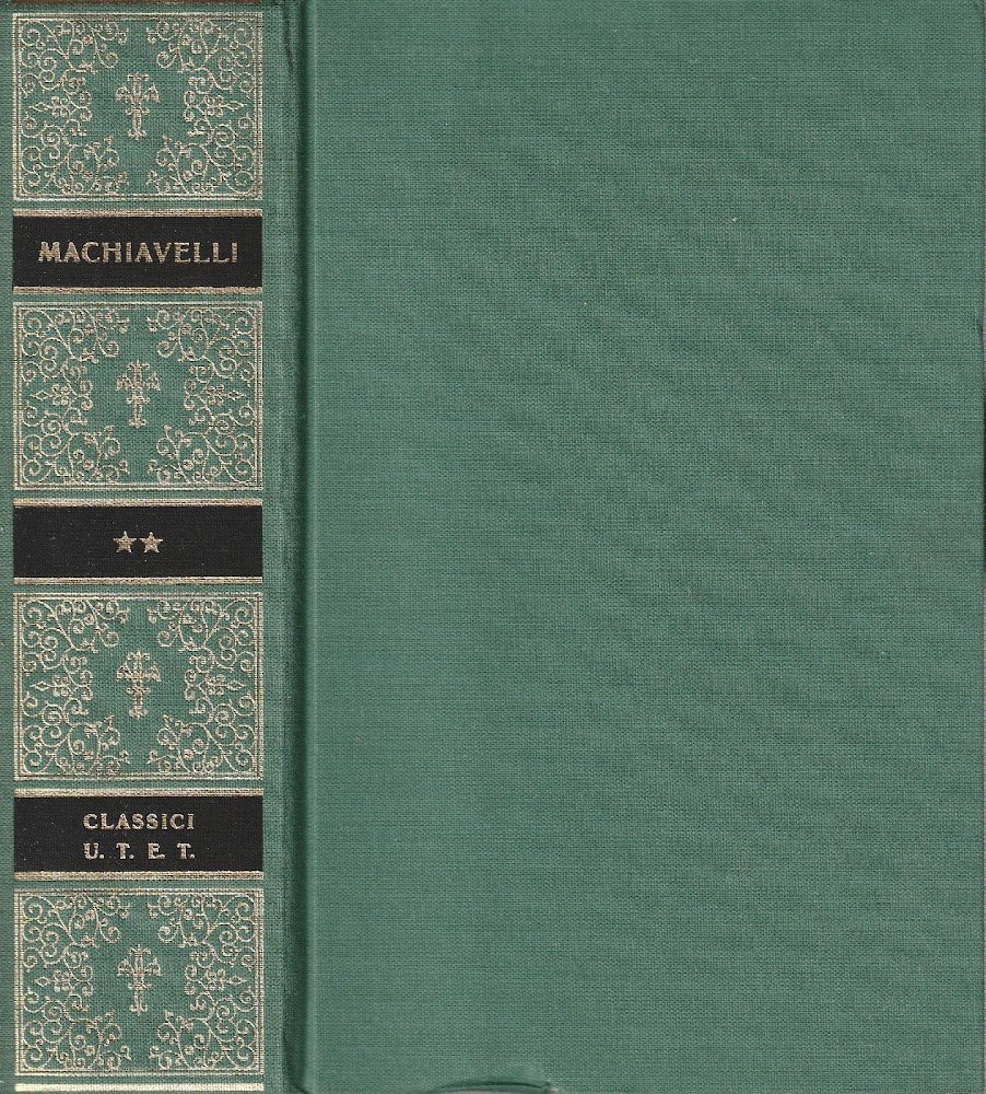 Opere di Niccolò Macchiavelli Volume secondo